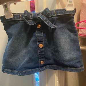 Kids Jean Skirt